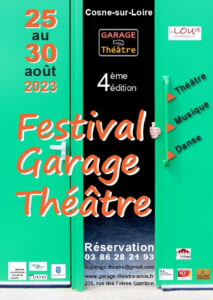 Affiche Festival 2023 Garage Théâtre