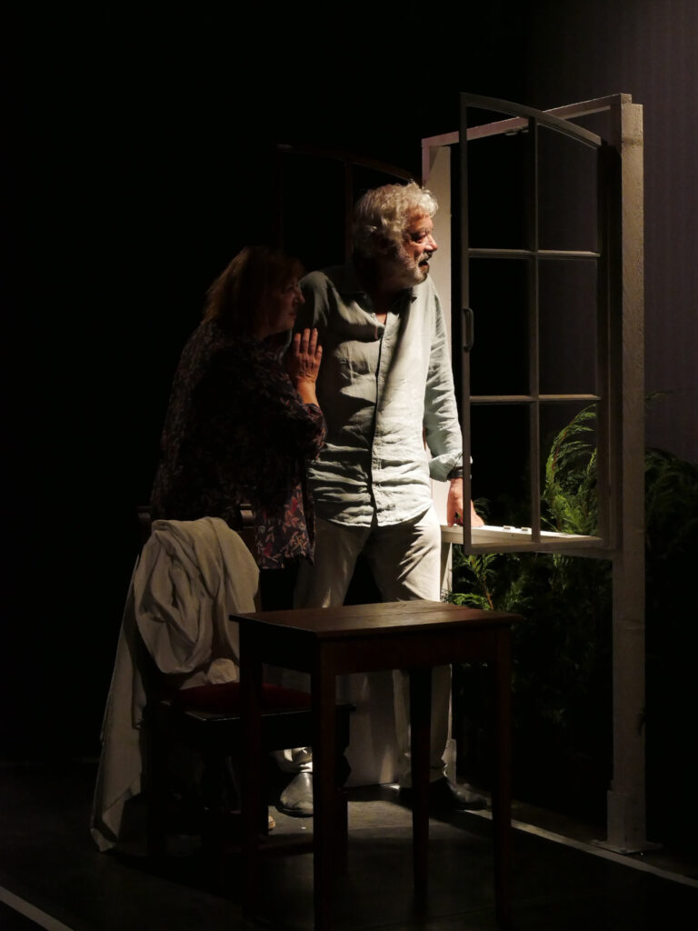 Au vert ! - Garage Théâtre - Gilles David et Camille Grandville - Photo JYL